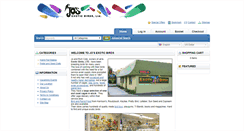 Desktop Screenshot of jos-exoticbirds.com